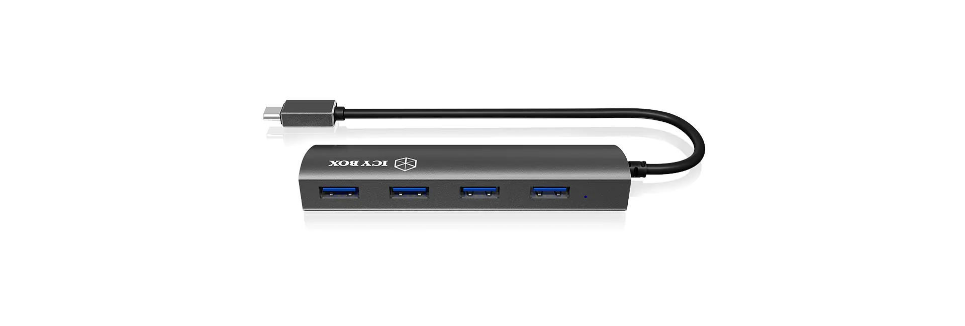 ICY BOX IB-AC6405-C - Hub - 4 x SuperSpeed USB 70424
