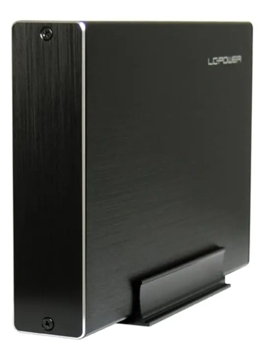 LC Power LC-35U3-Becrux - Speichergehäuse - 3.5" (8.9 cm) - SATA 6Gb/s - USB 3.0 - Schwarz