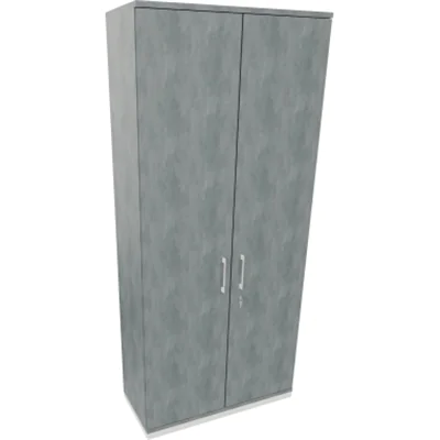 Flügeltürenschrank 6OH B1000xT442xH2221 ws/Lavagrau Flügeltürenschrank 6OH B1000xT442xH2221 ws/Lavagrau