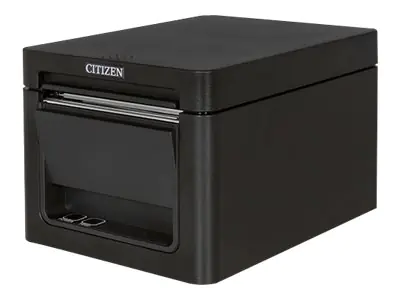 Citizen CT-E351 - Belegdrucker - zweifarbig (monochrom) - Thermodirekt - 8 cm Rolle, Rolle (5,8 cm) - 203 dpi - bis zu 250 mm/Sek. - USB, LAN - Schneider - Schwarz