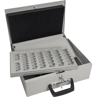 WEDO Geldkassette Universal 150100837 35,5x10x27,5cm Stahl gr WEDO Geldkassette Universal 150100837 35,5x10x27,5cm Stahl gr