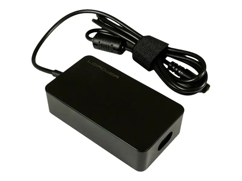LC Power LC-NB-PRO-45 - Netzteil - Wechselstrom 110-240 V - 45 Watt - Schwarz