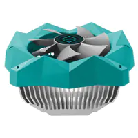 Iceberg Thermal IceFLOE T95 - Prozessor-Luftkühler - (für: LGA775, AM2, AM2+, LGA1366, AM3, AM3+, FM1, FM2, FM2+, AM4, LGA1200, AM5, LGA115x Socket) - stranggepresstes Aluminium - 92 mm