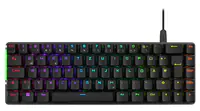 ASUS ROG Falchion Ace - Tastatur - 65 % kompakt - mit Touchpanel - backlit - USB - QWERTZ - Deutsch - Tastenschalter: ROG NX Red - Schwarz
