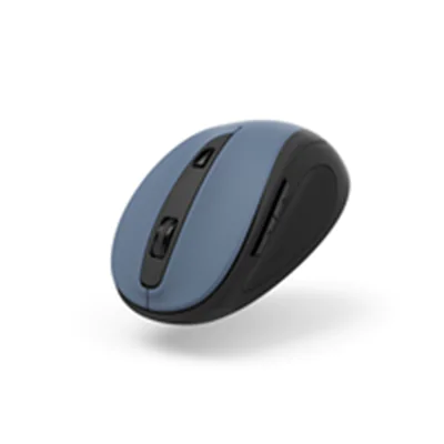 Hama MW-400 V2 - Maus - ergonomisch - Für Rechtshänder - optisch - 6 Tasten - kabellos - 2.4 GHz, RF - kabelloser Empfänger (USB) 00173027
