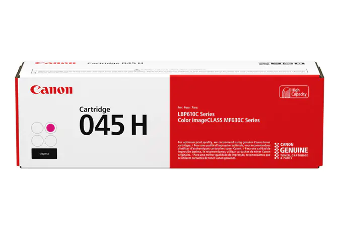 Canon 045 H - Mit hoher Kapazität - Magenta - Original - Tonerpatrone - für ImageCLASS LBP612Cdw, MF632Cdw, MF634Cdw Canon 045 H - Mit hoher Kapazität - Magenta - Original - Tonerpatrone - für ImageCLASS LBP612Cdw, MF632Cdw, MF634Cdw