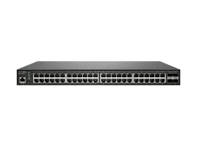 SonicWALL Switch SWS14-48FPOE - Switch - managed - 48 x 10/100/1000 (PoE+) + 4 x 10 Gigabit SFP+ - an Rack montierbar - PoE+ (740 W)