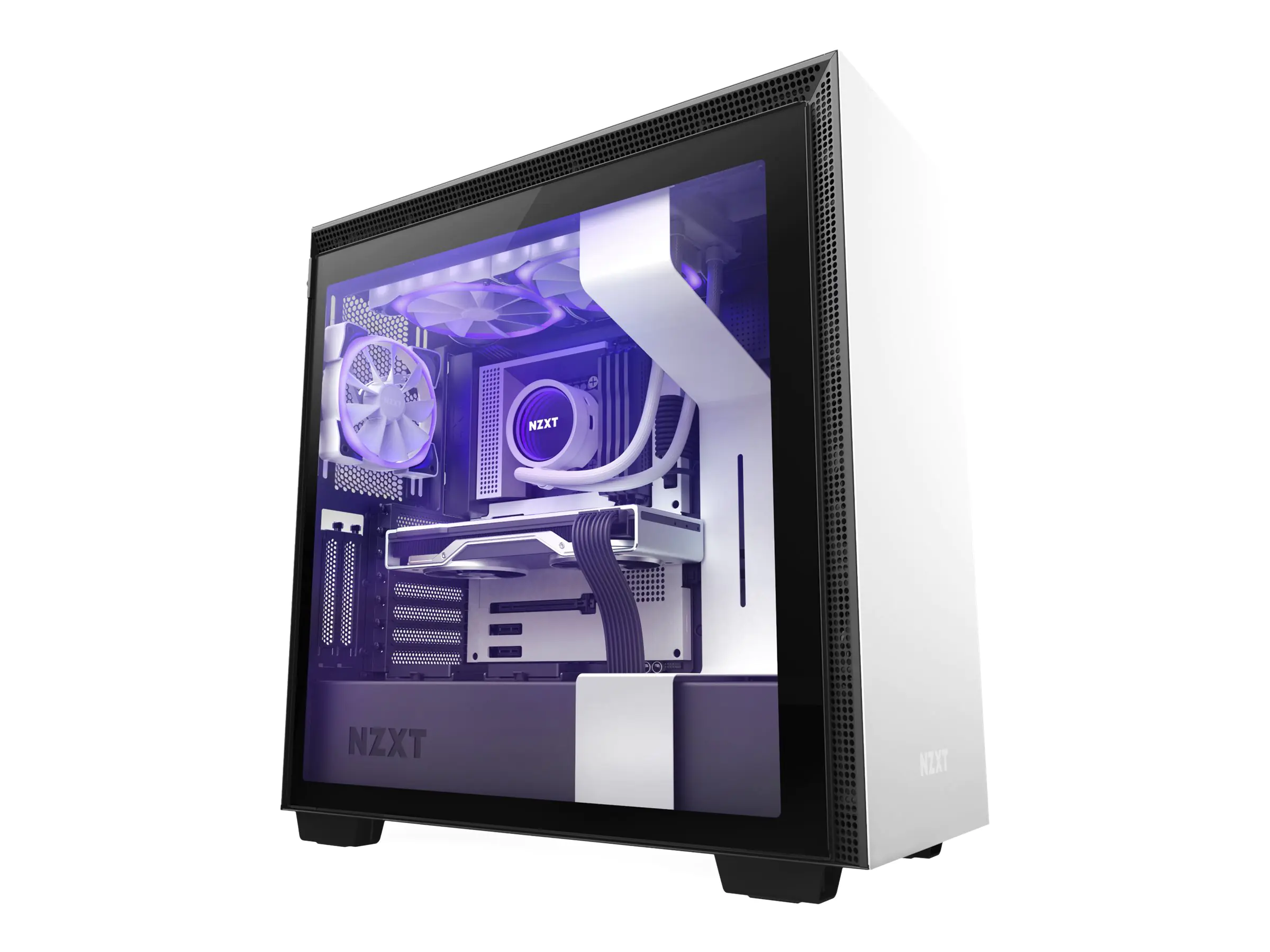 NZXT Kraken X63 RGB - Prozessor-Flüssigkeitskühlsystem - Kühlergröße: 280 mm - (für: LGA1150, LGA1151, LGA1155, LGA1156, LGA1366, LGA2011, LGA2011-3, LGA2066, AM4, sTRX4, TRX4, LGA1200) RL-KRX63-RW
