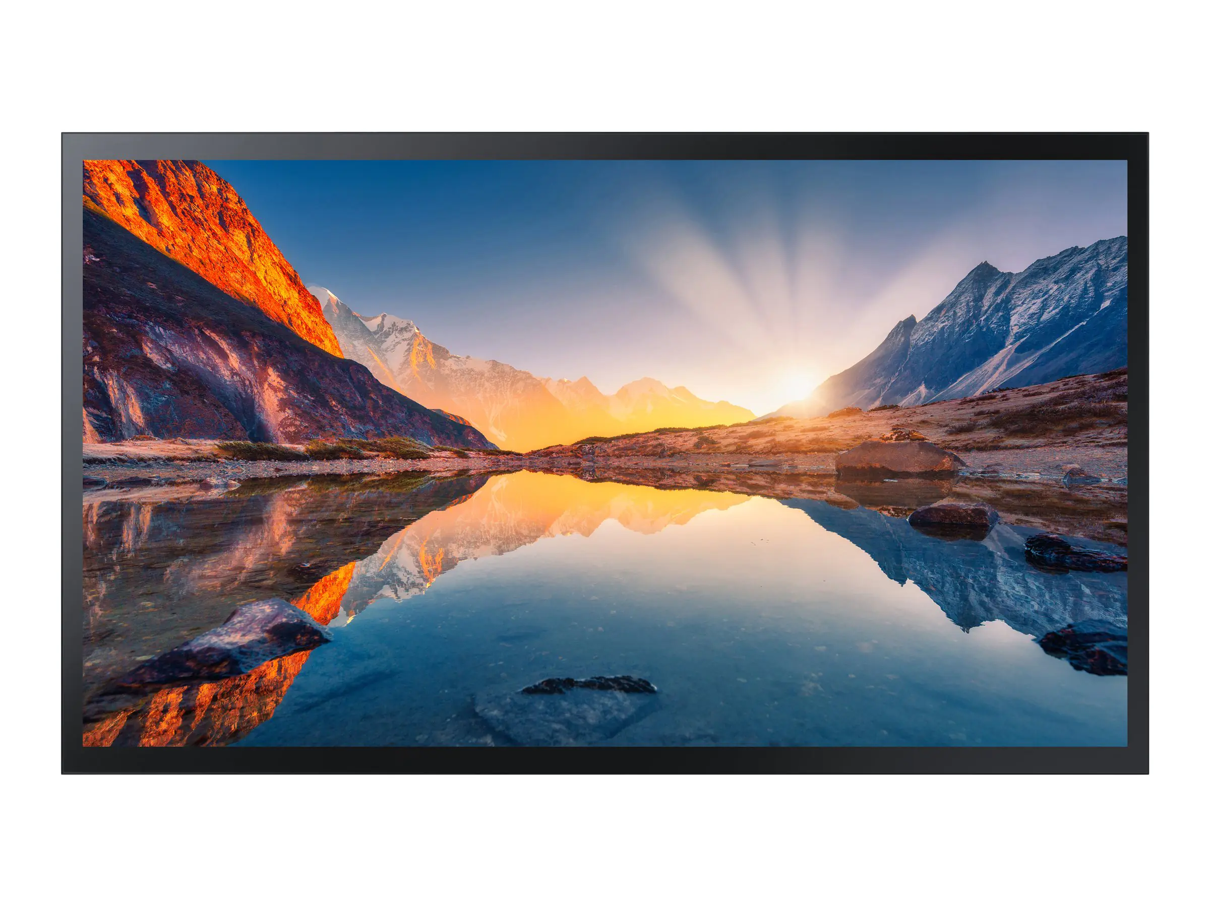 Samsung QM55B-T - 138 cm (55") Diagonalklasse QMB Series LCD-Display mit LED-Hintergrundbeleuchtung - Digital Signage - mit Touchscreen - Tizen OS - 4K UHD (2160p) LH55QMBTBGCXEN