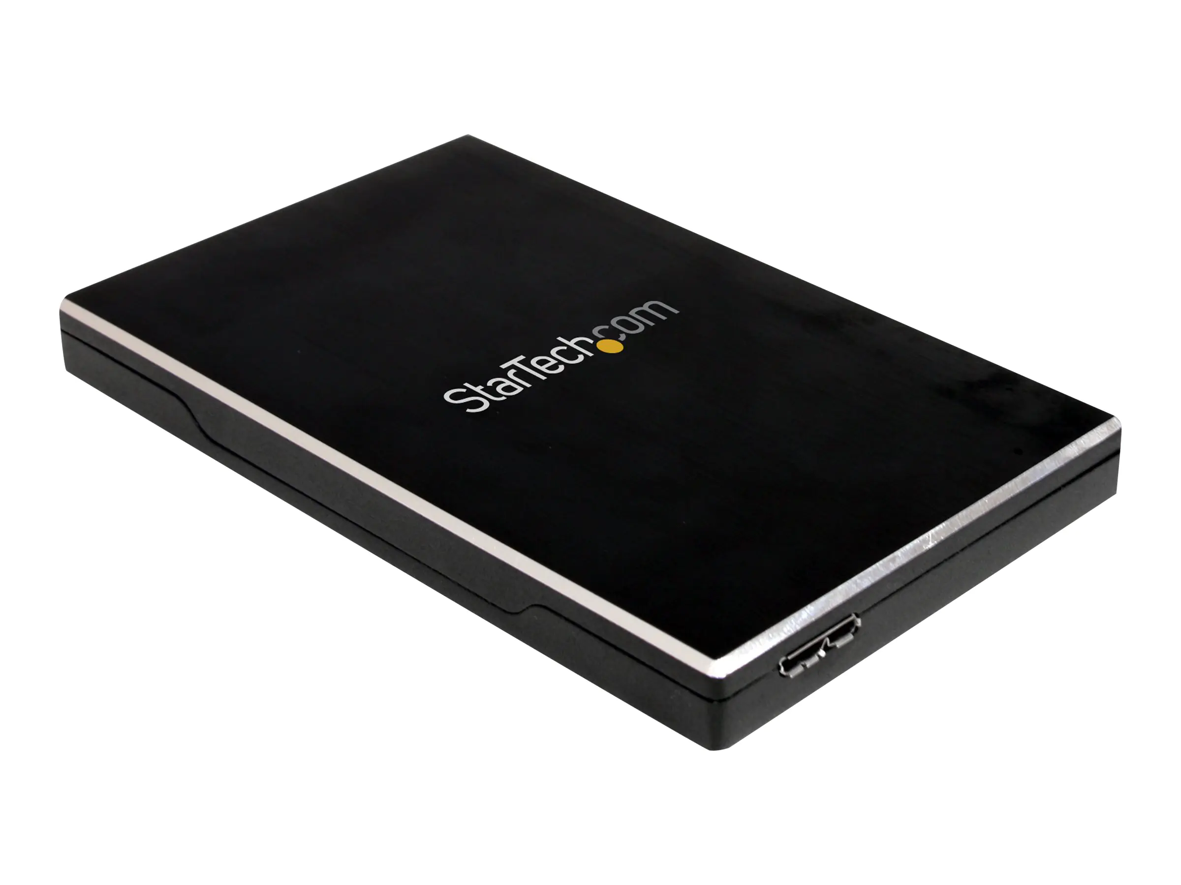 StarTech 2,5 Zoll SATA/SSD USB 3.0 SuperSpeed Festplattengehäuse - Schwarz - Externes Gehäuse für 2,5 (6,4cm) SATA HDD - Speichergehäuse mit Netzanzeige - 2.5" (6.4 cm) - SATA 3Gb/s - USB 3.0 - Schwarz
