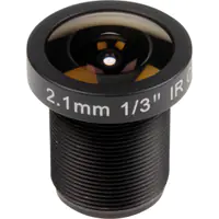 AXIS M12 Megapixel - CCTV-Objektiv - 2.1 mm - f/2.2 (Packung mit 10) - für AXIS P3904-R M12, P3905-R M12, P3915-R M12