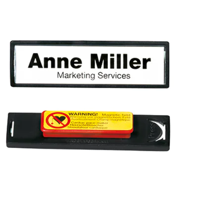 DURABLE Namensschild CLIP CARD 813201 67x17mm tr/sw 25 St./Pack. DURABLE Namensschild CLIP CARD 813201 67x17mm tr/sw 25 St./Pack.