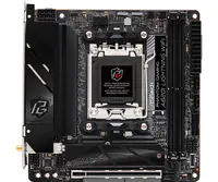 ASRock A620I LIGHTNING WIFI - Motherboard - Mini-ITX - Socket AM5 - AMD A620 Chipsatz - USB-C 3.2 Gen2, USB-C 3.2 Gen 1, USB 3.2 Gen 1, USB 3.2 Gen 2 - 2.5 Gigabit LAN, Wi-Fi 6E, Bluetooth - Onboard-Grafik (CPU erforderlich) - High Definition Audio (7.1-C