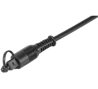 exertis Connect - Digitales Audio-Kabel (optisch) - TOSLINK männlich zu TOSLINK männlich - 1.8 m - Glasfaser - Schwarz