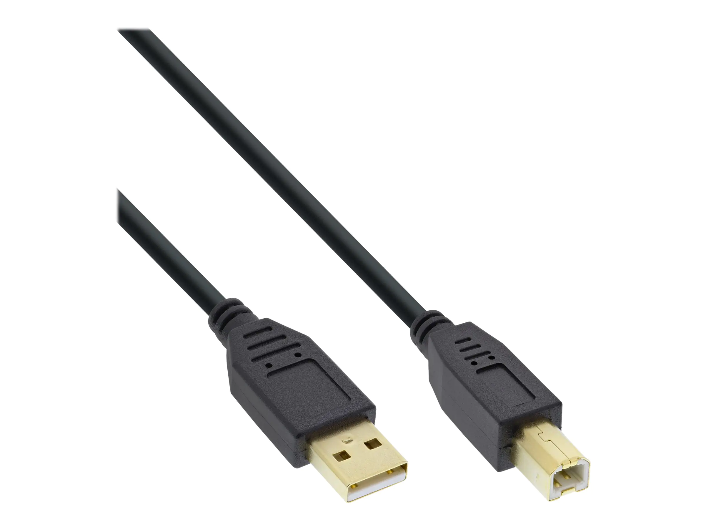 InLine - USB-Kabel - USB (M) zu USB Typ B (M) - USB 2.0 - 1.5 m - Schwarz