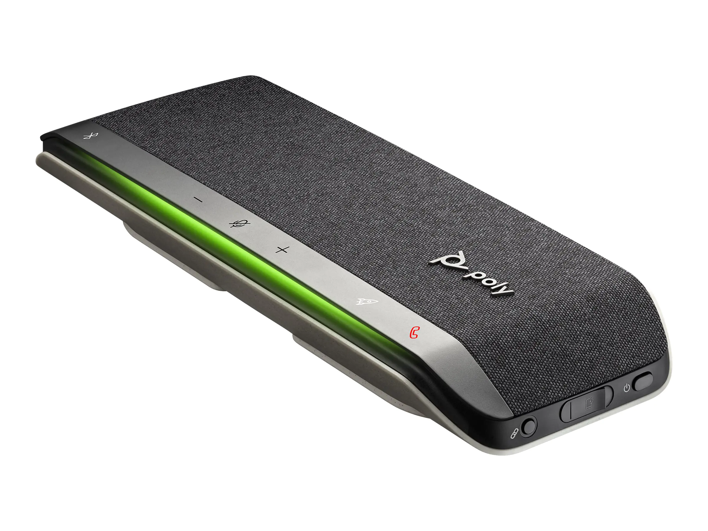 Poly Sync 40+ - Smarte Freisprecheinrichtung - Bluetooth - kabellos, kabelgebunden - USB-A, USB-C - Schwarz, Silber - Zoom Certified Poly Sync 40+ - Smarte Freisprecheinrichtung - Bluetooth - kabellos, kabelgebunden - USB-A, USB-C - Schwarz, Silber - Zoom Certified