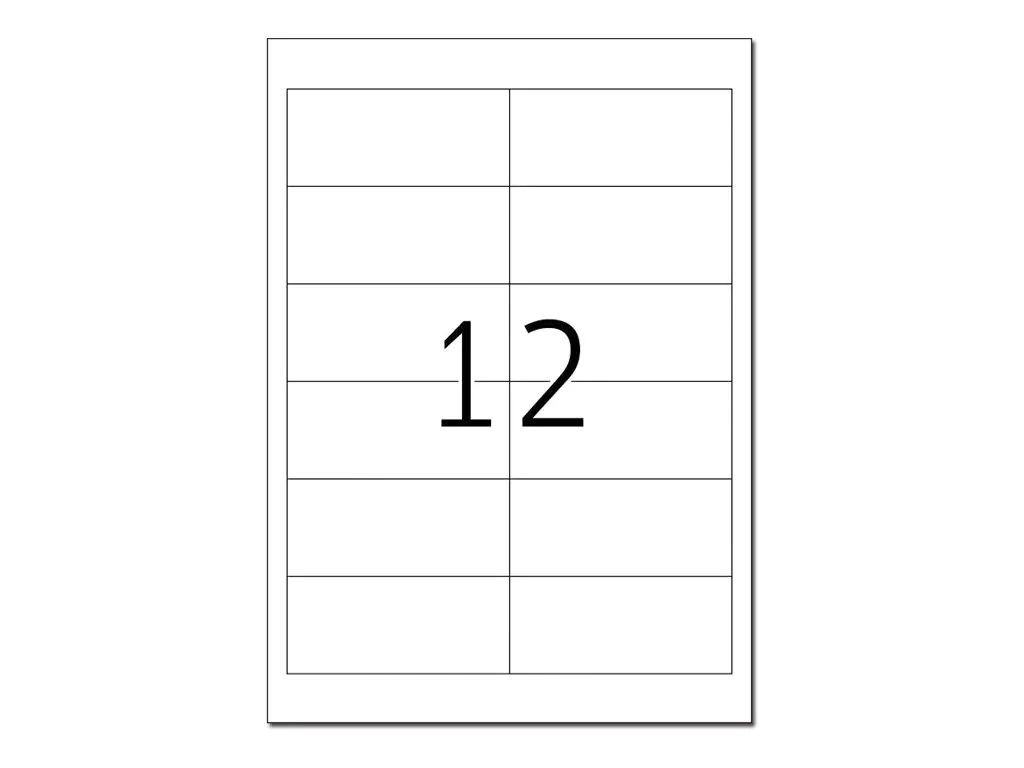 HERMA Etikett 4228 deckend 96,5x42,3mm weiß 300 St./Pack.