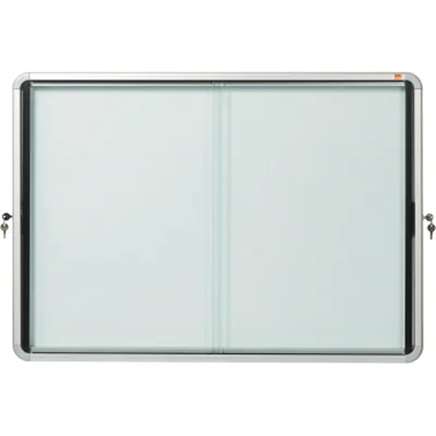 Nobo Schaukasten 1902569 97,2x69,2x 5,4cm innen 8 x DIN A4 weiß/silber Nobo Schaukasten 1902569 97,2x69,2x 5,4cm innen 8 x DIN A4 weiß/silber
