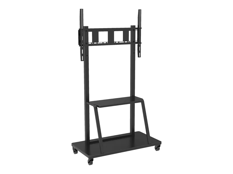 TECHly - Wagen - für Flachbildschirm - Schwarz (55"-100")
