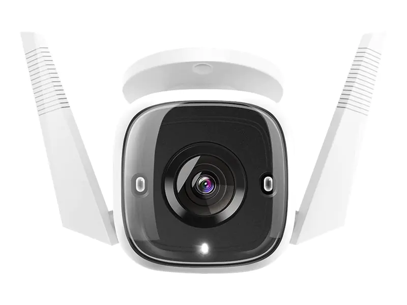 TP-Link TC65 V1 - Netzwerk-Überwachungskamera - Außenbereich - wetterfest - Farbe (Tag&Nacht) - 3 MP - 1296p - feste Brennweite - Audio - drahtlos - Wi-Fi - H.264 - Gleichstrom 9 V