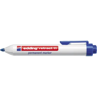 edding Permanentmarker retract 11 4-11003 Druckmechanik 1,5-3mm bl edding Permanentmarker retract 11 4-11003 Druckmechanik 1,5-3mm bl