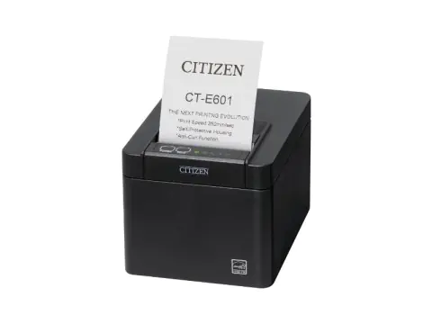 Citizen CT-E601 Printer Bluetooth USB Black - Drucker