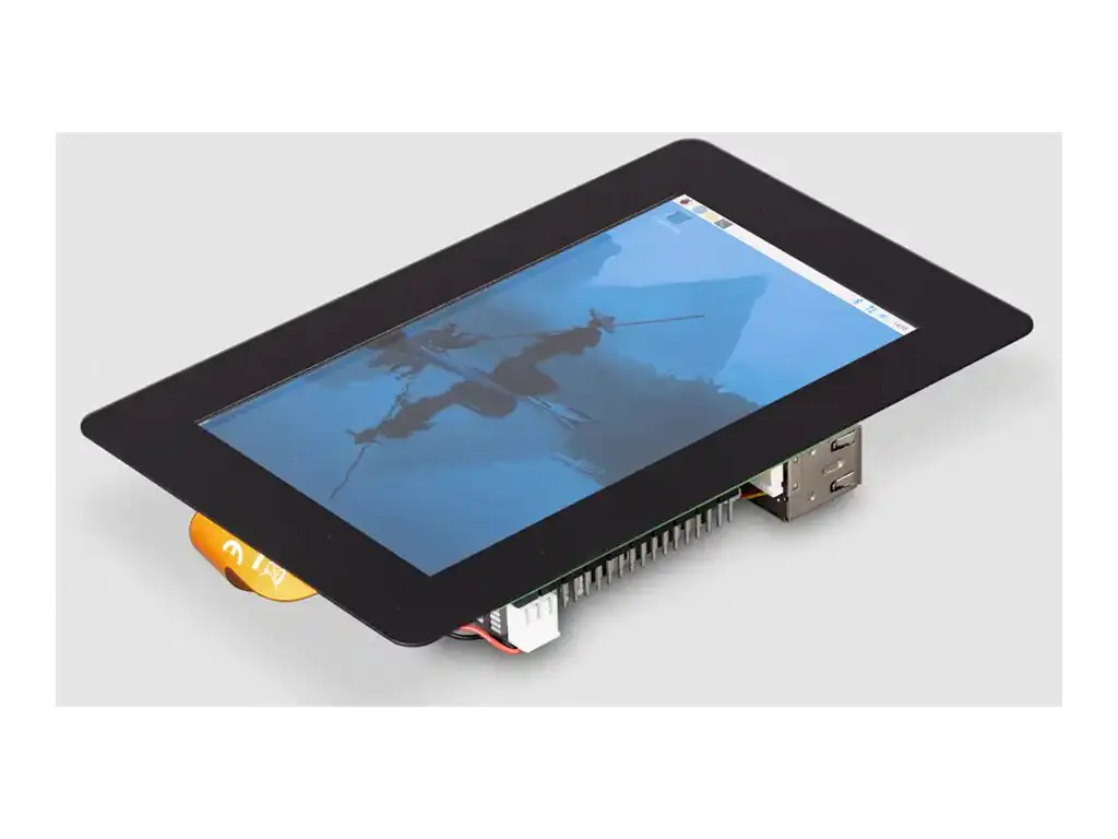 Raspberry Pi Touch Display 2 Display-Modul 17.8 cm 7 Zoll 1280 x 480 Pixel Passend für