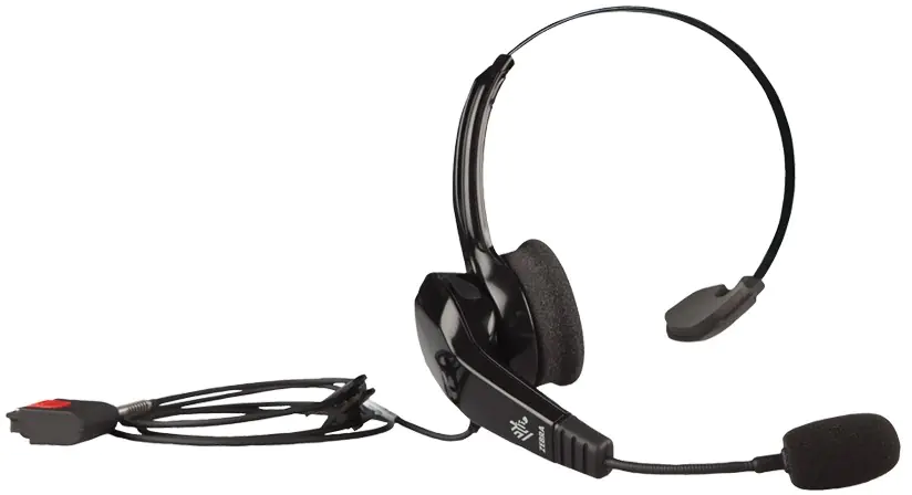 Zebra HS3100 - Headset - On-Ear - hinter dem HS3100-BTN-L