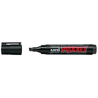 uni-ball Marker uniPROCKEY 159099 Keilspitze schwarz uni-ball Marker uniPROCKEY 159099 Keilspitze schwarz