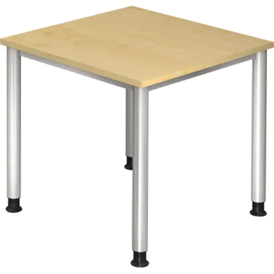 Hammerbacher Schreibtisch VHS08/3/S 80x80cm ahorn Hammerbacher Schreibtisch VHS08/3/S 80x80cm ahorn