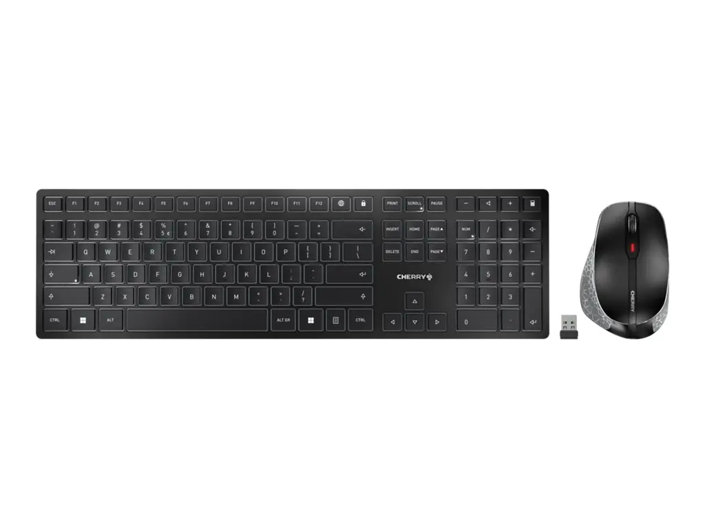 Cherry DW 9500 SLIM - Tastatur-und-Maus-Set JD-9500DE-2