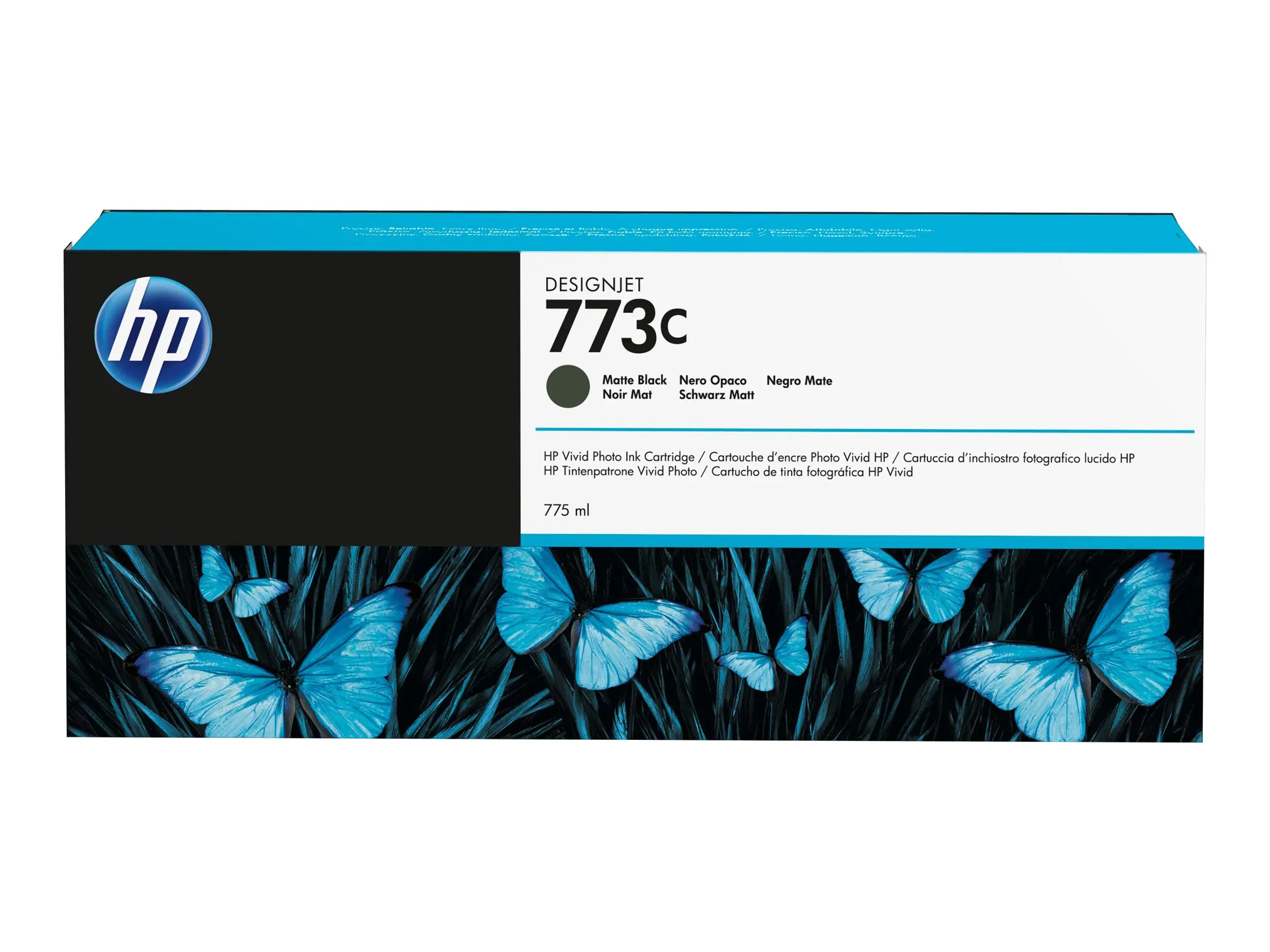 HP Tinte C1Q37A 773C mattschwarz 775 ml 1 Stück