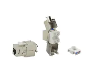 equip Keystone Jack geschirmt Cat.6A LSA Werkzeuglos 8erSet