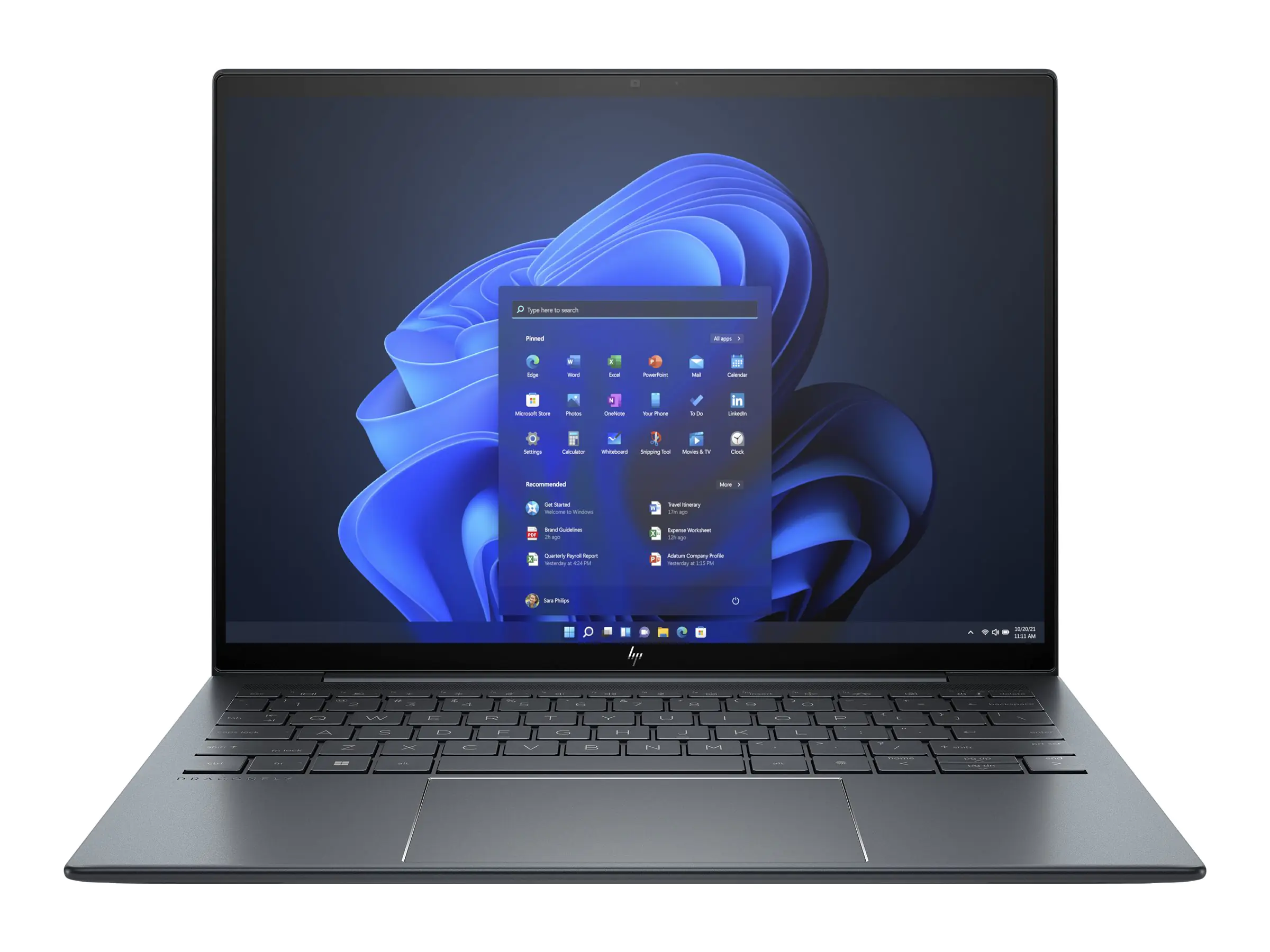 HP Dragonfly G4 Notebook - 177°-Scharnierdesign - Intel Core i7 1355U / 1.7 GHz - Win 11 Pro - Intel Iris Xe Grafikkarte - 32 GB RAM - 1 TB SSD NVMe, TLC - 34.3 cm (13.5") IPS HP SureView Reflect 1920 x 1280 - Wi-Fi 6E, Bluetooth - 5G LTE - Slate Blue - k