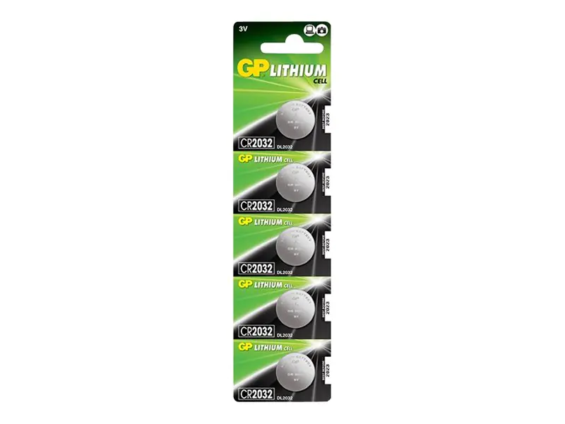 GP - Batterie 5 x CR2032 - Li - 210 mAh