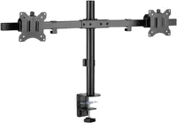 Goobay Doppel-Monitorhalterung Fix 59394