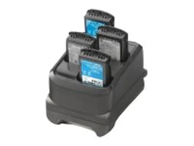 Zebra 4-slot battery charger - Batterieladegerät - für Zebra MC3300 Premium, MC3300 Premium Plus, MC3300 Standard