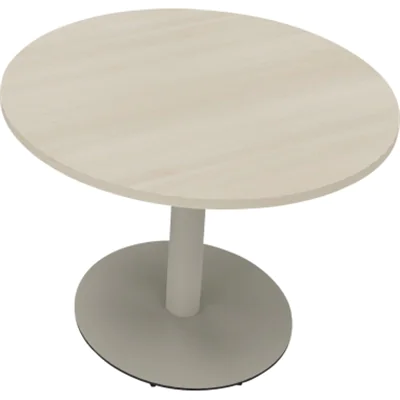 Bespr.ti. Rund Tellerfuß Rund 1000xH720 si/Akazie Bespr.ti. Rund Tellerfuß Rund 1000xH720 si/Akazie