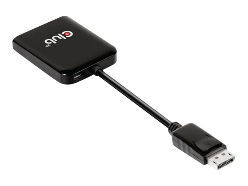 Club 3D CSV-7200H - Videoadapter - DisplayPort männlich zu HDMI weiblich - 20 cm - unterstützt 4K 60 Hz (3840 x 2160)