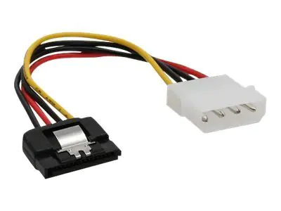 InLine - Netzteil - SATA-Stromstecker (M) zu interne Stromversorgung, 4-polig (M) - 15 cm - eingerastet