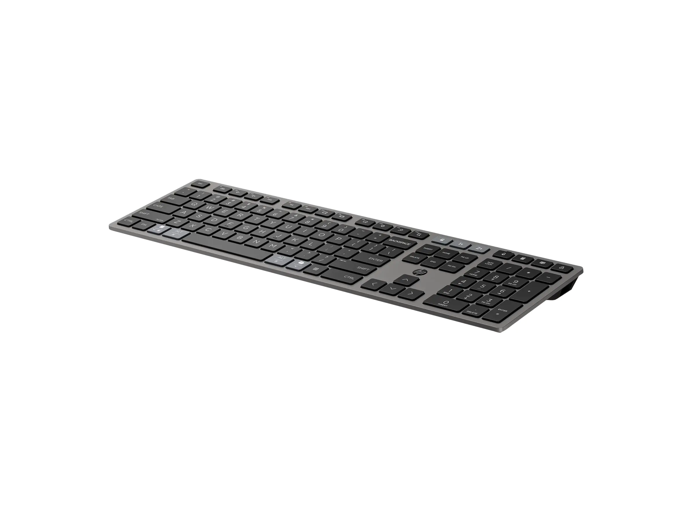 HP 720 - Tastatur - Mehrgeräte, wiederaufladbar, betrieben mit Superkondensator, 22 programmierbare Tasten 9T5B1AA#ABD