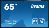 iiyama ProLite T6562AS-B1 - 165 cm (65") Diagonalklasse (164 cm (64.5") sichtbar) LCD-Display mit LED-Hintergrundbeleuchtung - interaktive Digital Signage - mit Integrierter Media-Player und Touchscreen (Multi-Touch) - Android - 4K UHD (2160p) 3840 x 2160