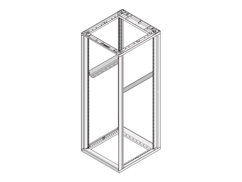 Schroff - Gleitschienenset - 1U - 48.3 cm (19") Schroff - Gleitschienenset - 1U - 48.3 cm (19")