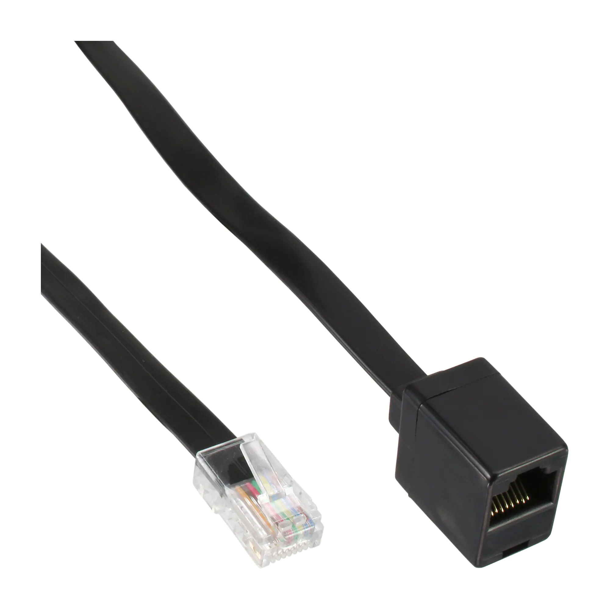 InLine ISDN-Verlängerung - RJ45 (8P8C) Stecker / Buchse - 5m 68824