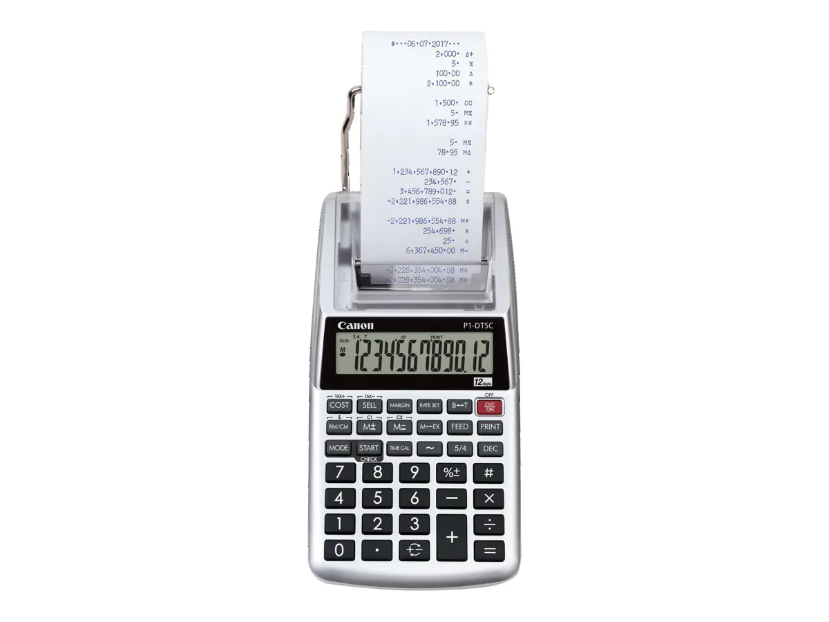 Canon P1-DTSC II - Druckrechner - LCD - 12 Stellen 2304C001