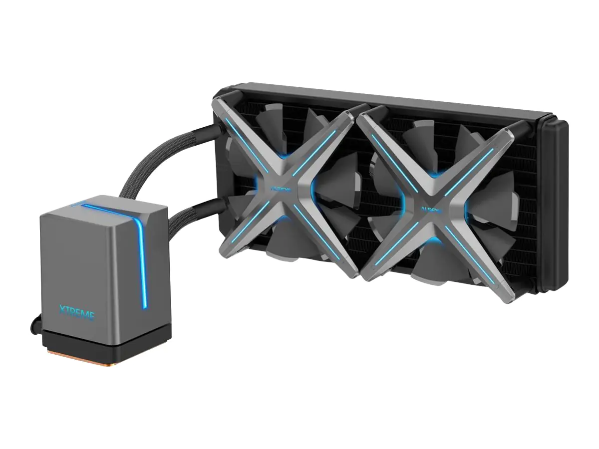 Alseye Inter-Tech ALSEYE X240 - Prozessor-Flüssigkeitskühlsystem - (für: LGA775, LGA1156, AM2, AM2+, LGA1366, AM3, LGA1155, AM3+, LGA2011, FM1, FM2, LGA1150, LGA1151, AM4, LGA2066 (Square ILM) 88885494