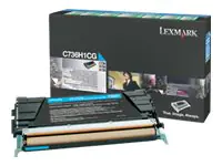 Lexmark Hohe Ergiebigkeit - Cyan - original C736H1CG