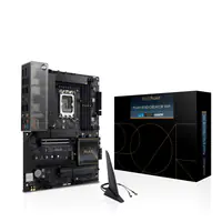 ASUS PROART B760-CREATOR WIFI - Motherboard - ATX - LGA1700-Sockel - B760 Chipsatz - USB-C 3.2 Gen2, USB 3.2 Gen 1, USB-C 3.2 Gen 2x2 - Gigabit LAN, 2.5 Gigabit LAN, Wi-Fi 6, Bluetooth - Onboard-Grafik (CPU erforderlich) - HD Audio (8-Kanal)