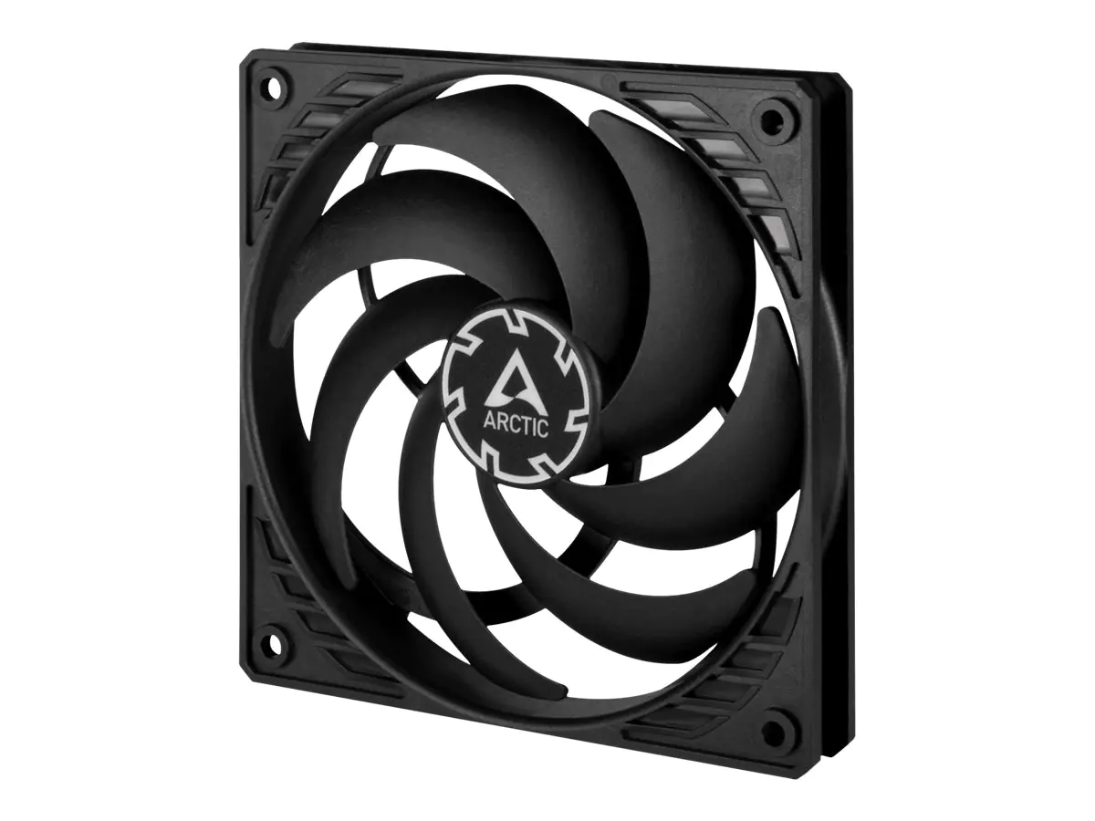 ARCTIC P12 Slim PWM PST - Gehäuselüfter - 120 mm - Schwarz
