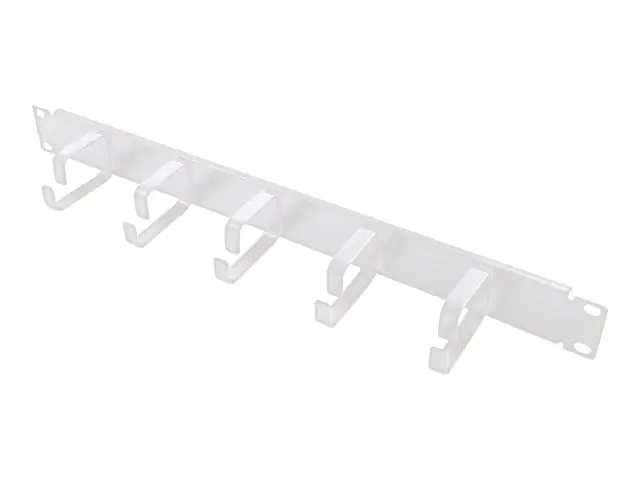 LogiLink - Kabelmanagementleiste - Hellgrau, RAL 7035 - 1U - 48.3 cm (19")